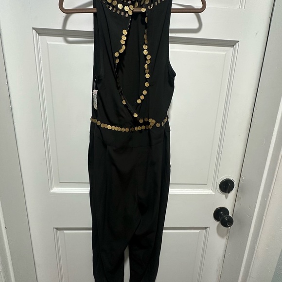 Free people Embellished Catsuit Jumpsuit Size 6 $198 NEW - Picture 6 of 8